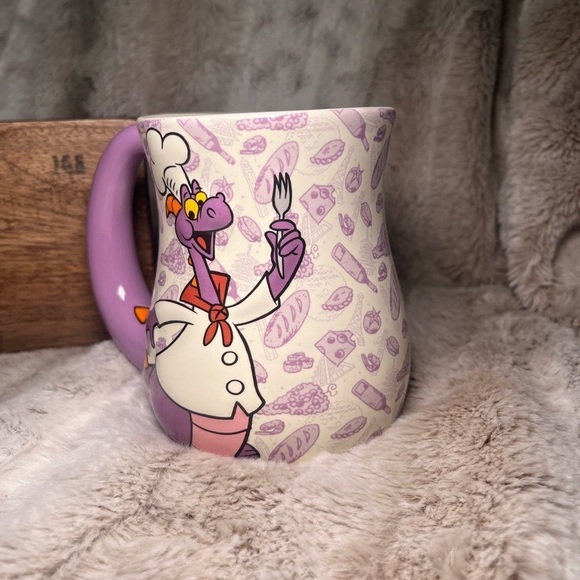 Epcot International Food & Wine Festival Mug 2017. Disney Purple Dragon Chef - Picture 3 of 11